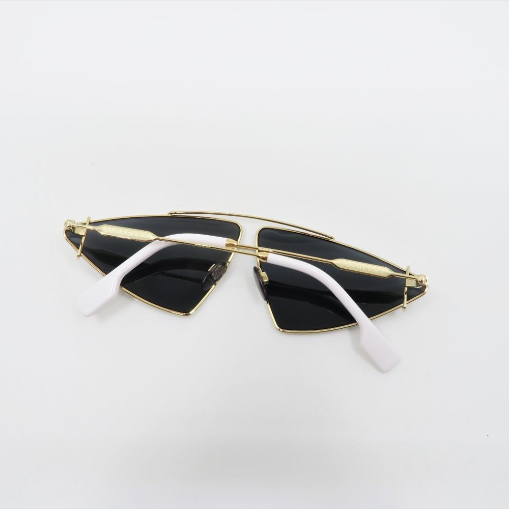 Burberry BE3111 101787 Unisex Geometric White/Gold - Picture 4 of 6